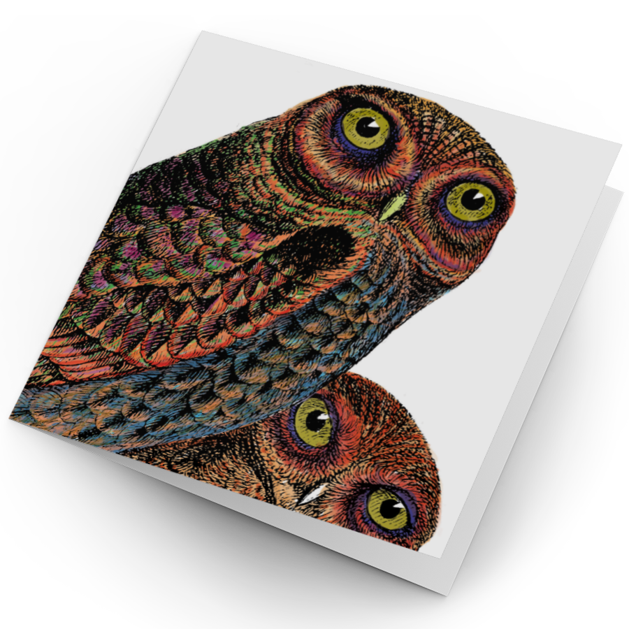 Owl Pair Card